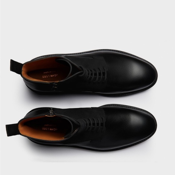 John Lobb Black Ox Grain/Suede Perth boot 
GREAT GIFT! - Picture 6 of 7